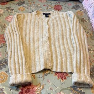 The Limited Off-White Knit Sweater